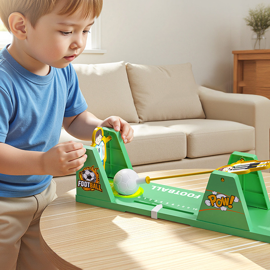 Dual Player Football Basketball Table Game with Scoring System Interactive Flick Sport Battle Toy