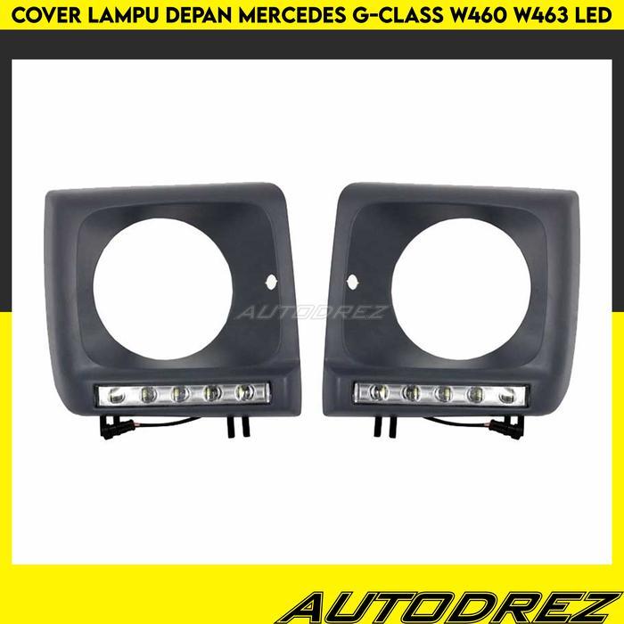 Cover Lampu Depan Headlamp Mercy Mercedes Jip G-Class W460 W463 LED Taiwan