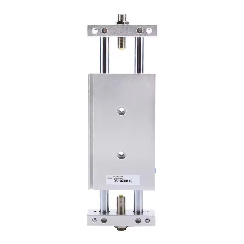 Stmb Double Rod Slide Table Pneumatic Cylinder 10/16/20/25/ Stroke 25-200Mm Adjustable Stroke Air