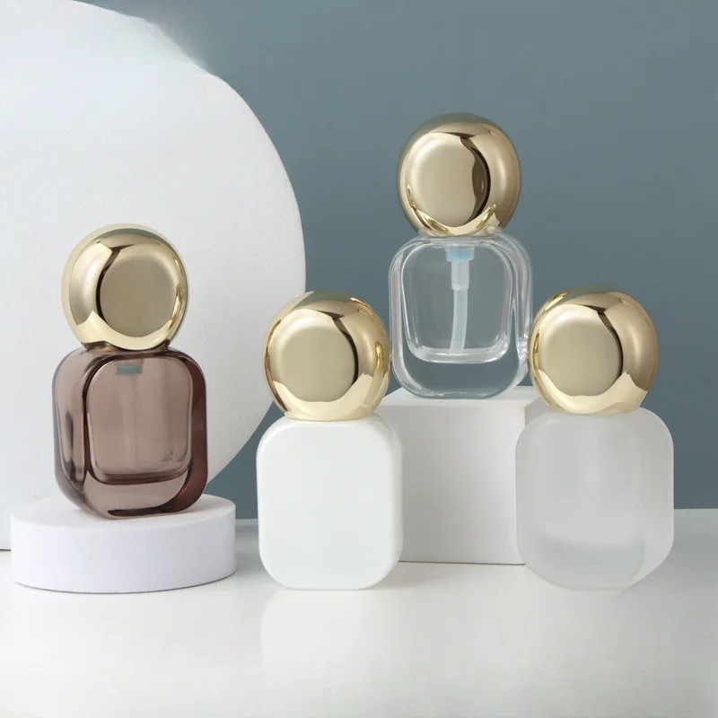 20ml Glass Perfume Spray Bottle Lotion Bottle Perfume/Toner Spray Bottle Glass Press Empty Container