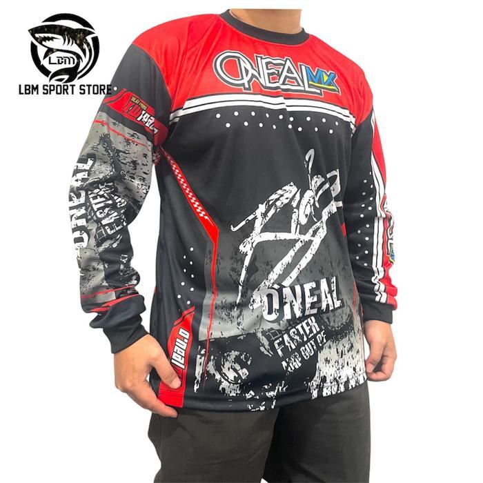 BAJU BALAP MOTORCROSS KAOS TRAIL LENGAN PANJANG