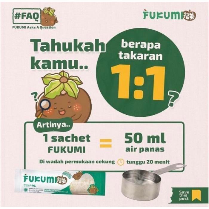 Beras Fukumi - Beras Porang Box Sachet (7 Sachet)