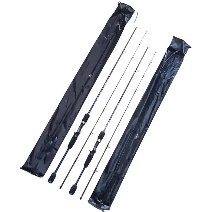 Joran Pancing Bc Carbon Minato 180-198 Gagang Japan Style 17Lbs