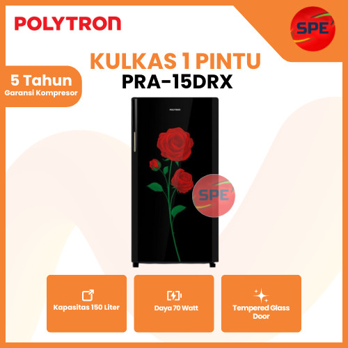 Kulkas Polytron 1 Pintu PRA 15 DRX 17 DRX 18 DRX