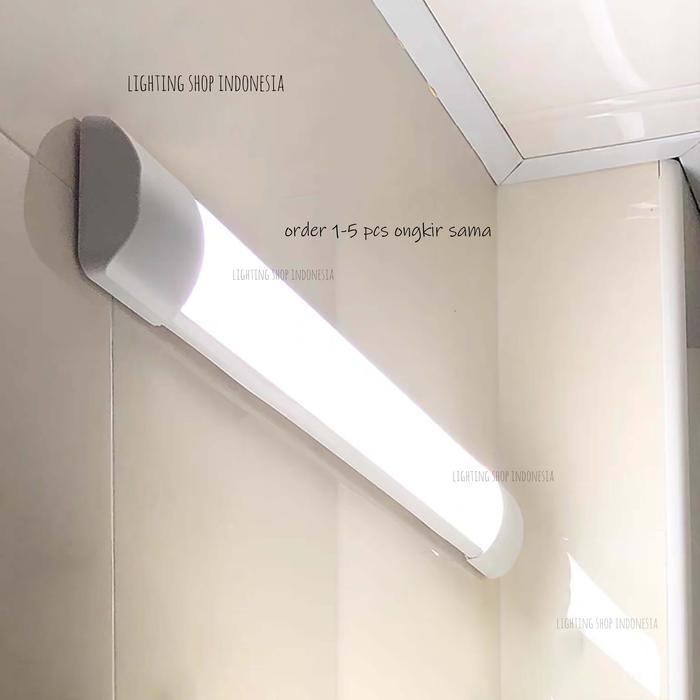 KAP LAMPU LED PANJANG OUTBOW TUBE NEON LED 18W GANTI T5 T4 T8