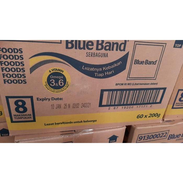 MENTEGA BLUEBAND 200 GRAM 1 DUS