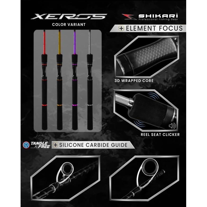Shikari - Joran Xeros Carbon Solid 180 - Joran Pancing
