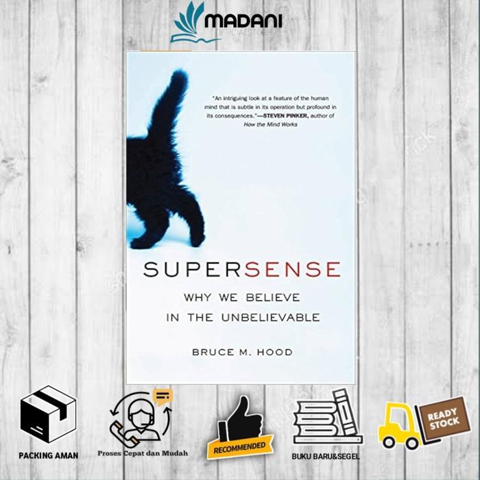 Ready Buku SuperSense by Bruce M. Hood (English& Indonesia)