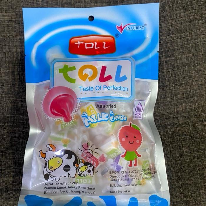 "New" Permen Susu Toll Milk Candy 120 Gram
