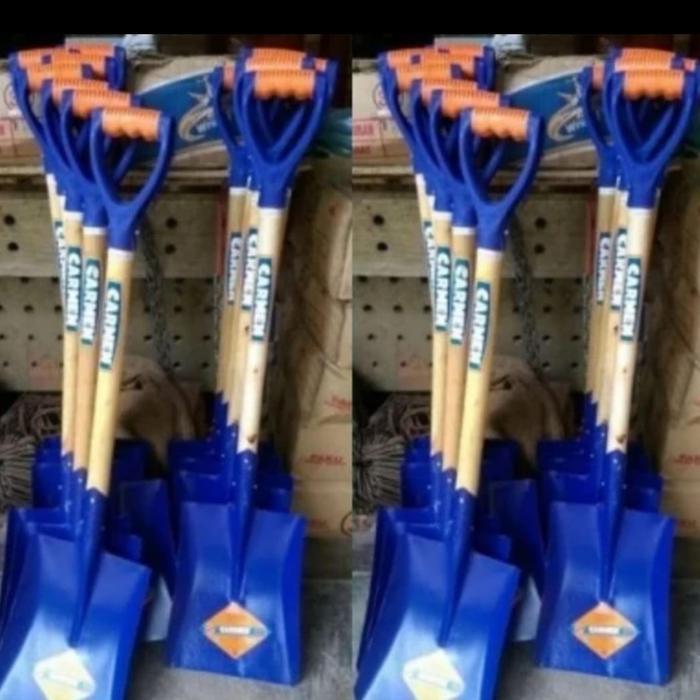 Skop Pasir CARMEN / Skop Pasir Gg Kayu CARMEN / Skop Pasir ASLI 100%