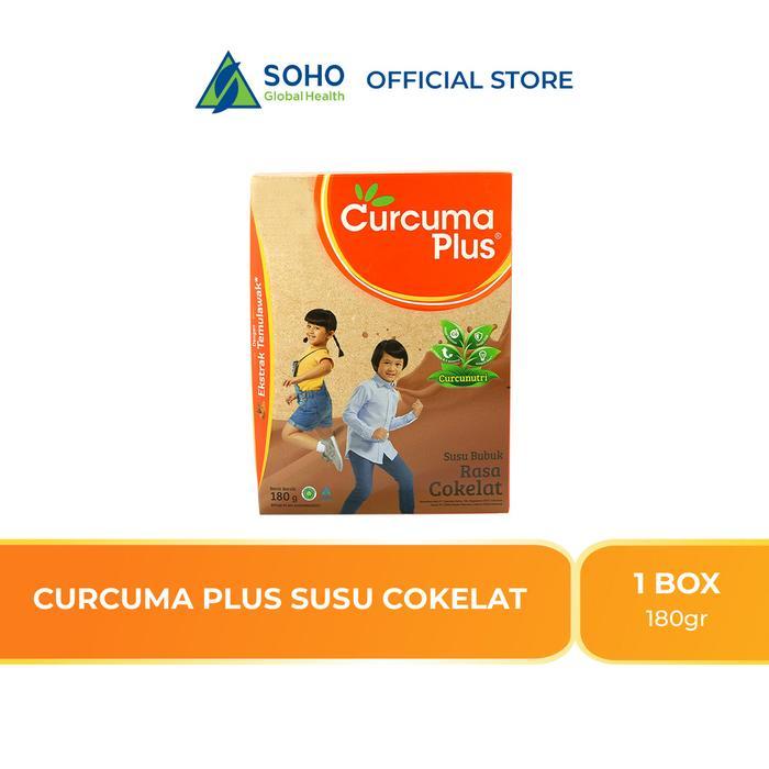 Curcuma Plus Susu Bubuk Anak - Coklat 180Gr