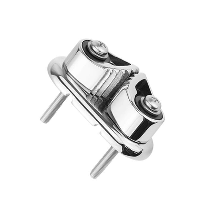 BSET MATEL STAINLESS STEEL 316 CAM CLEAT DENGAN KAWAT TERKEMUKA