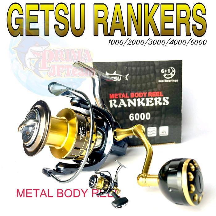 Reel Getsu Rankers Power Handle Metal Body