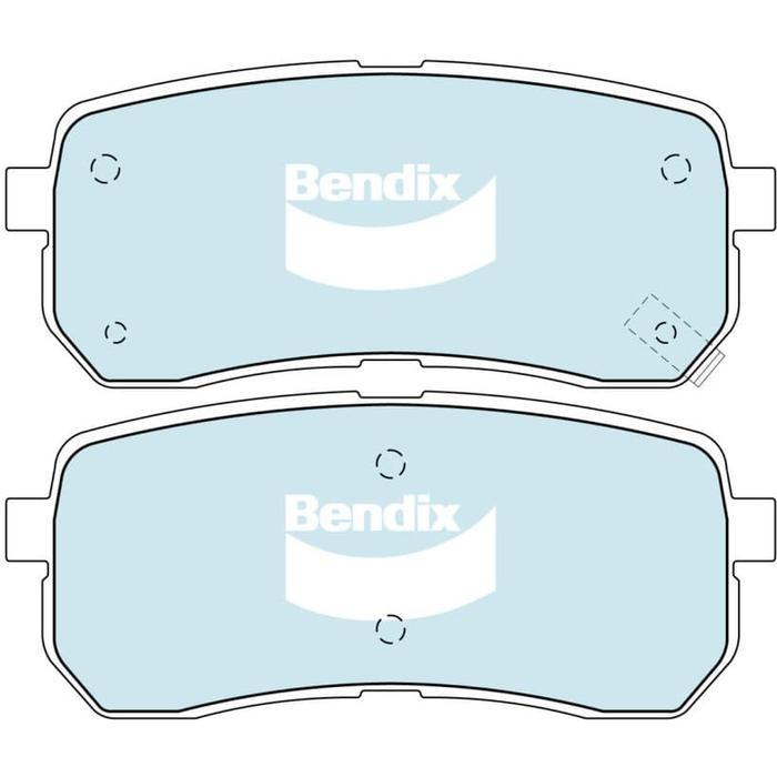 Kampas Rem Belakang Hyundai H1 Bensin & Diesel Bendix Brake Pad Db1957