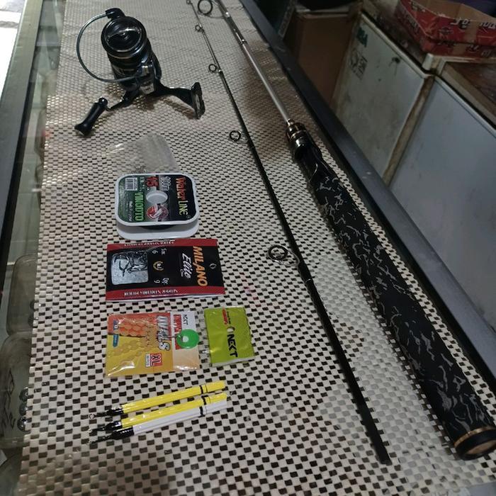PAKET PANCING JORAN REEL SET GALATAMA CARBON SOLID