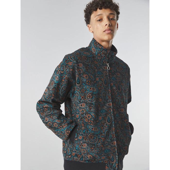 Pretty Green Wonderwall Paisley Cord Harrington Original