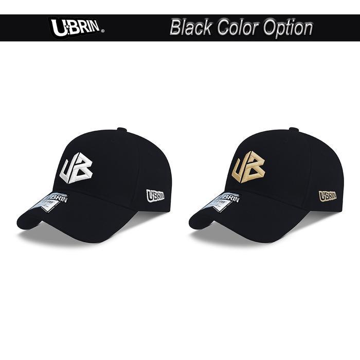 U.BRIN Topi Baseball UB8006 Original LOGO UB Initial Style Hat Cap Casual Distro Fashion Dewasa