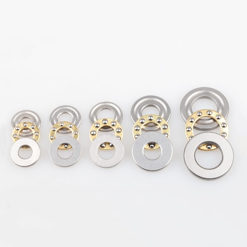 I/D 3/4/5/6/7/8/9/10mm Mini Axial Ball Flat Washers Thrust Bearing F3-8M F4-9M F4-10M F5-10M F5-12M