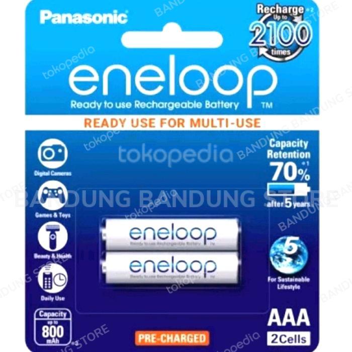PANASONIC ENELOOP AAA 1,2V 750MAH BATERAI CAS ISI ULANG AAA PANASONIC