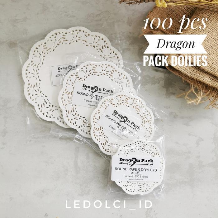 MNTB KERTAS DOILIES DOYLEY DOILEY PAPER KERTAS RENDA ISI 100