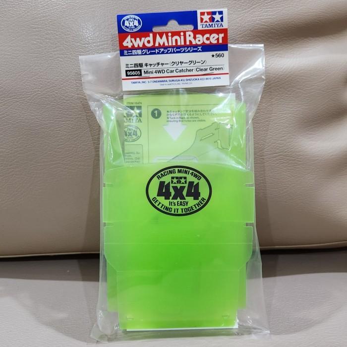 Tamiya 95605 Mini 4WD Car Catcher (Clear Green)