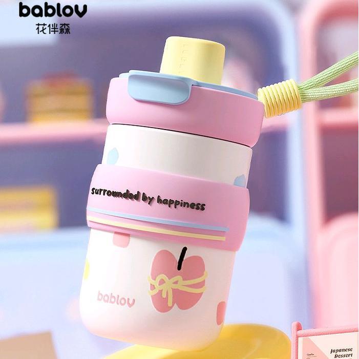 bablov puff thermos cup 450ml original Tumblr aesthetic tumbler estetik