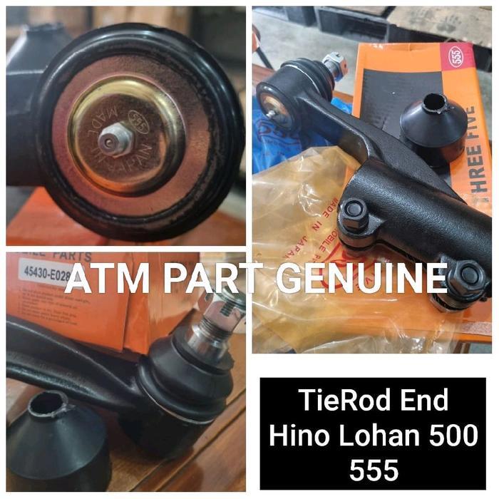 Tie Rod End Hino Lohan 500 L/R 555 Japan Baru Bergaransi Hino Lohan
