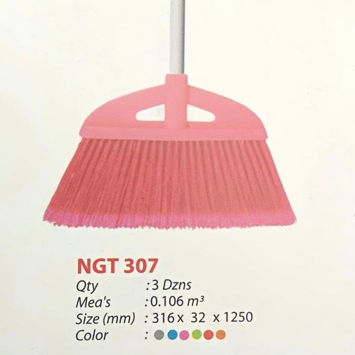 Sapu Nagata 307 Warna Sapu Plastik Sapu Nylon
