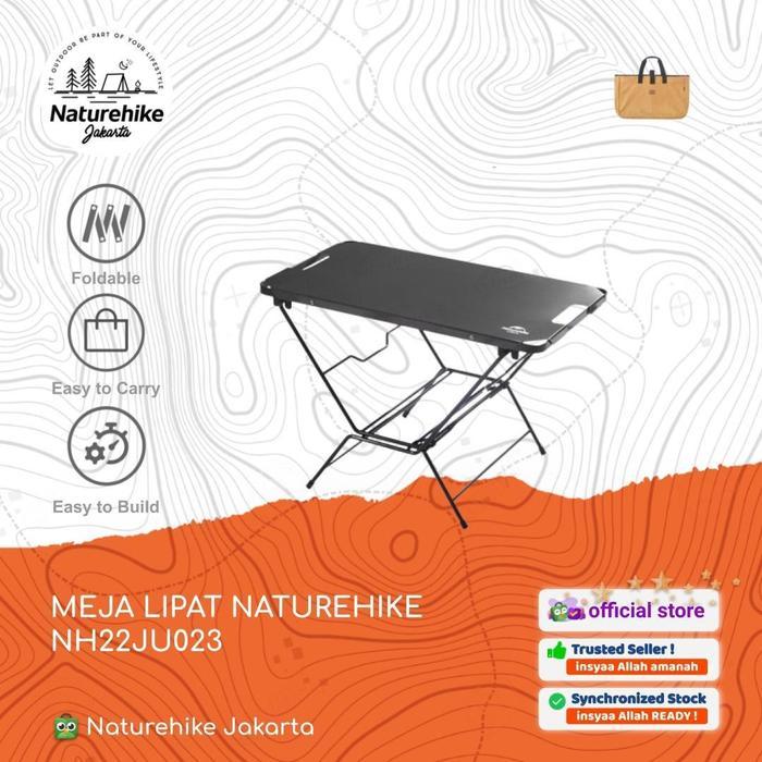 MEJA LIPAT STAINLESS BBQ CAMPING OUTDOOR PIKNIK NATUREHIKE NH22JU023