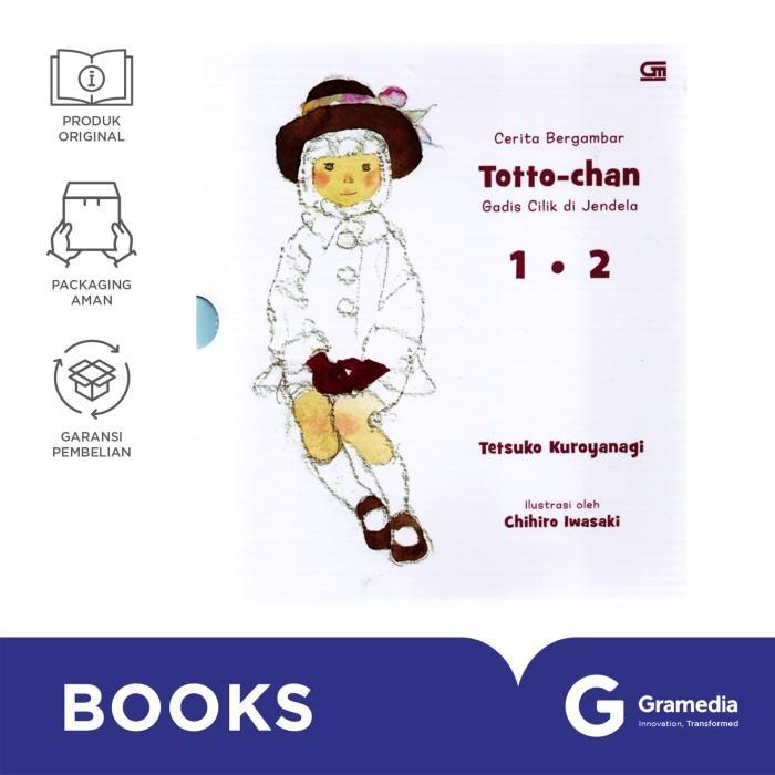 Buku Anak - BOX SET Cerita Bergambar Totto-Chan: Gadis Cilik di Jendela - Buku 1 & - TETSUKO