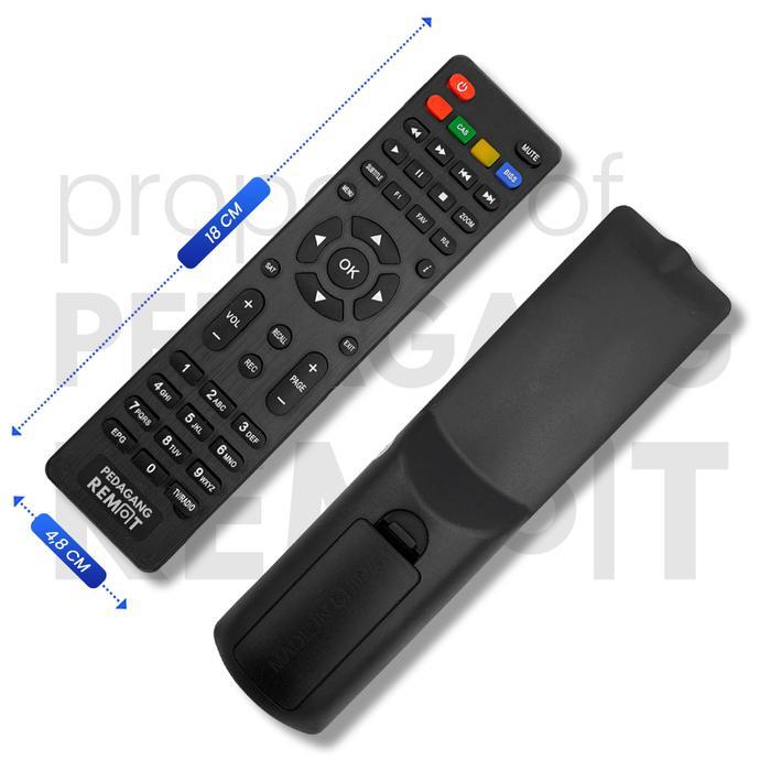 "New" Remot Remote Receiver Parabola NEX Parabola Merah Liga 1 Dangdut