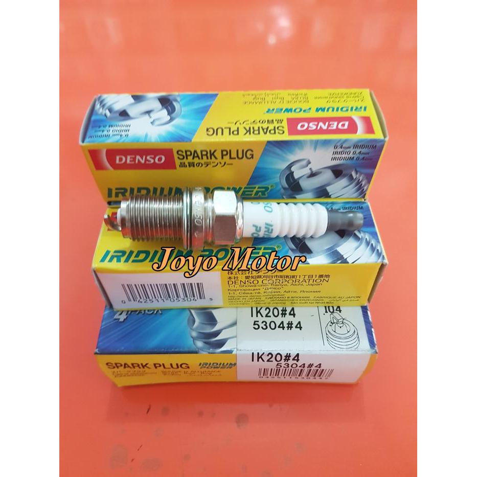 Busi Mobil Merk Denso Iridium Ik20 Yaris Vios Avanza Xenia Non Vvti