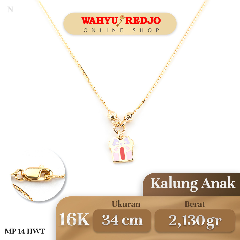 Kalung Anak Emas Kadar 16K Wahyu Redjo HW KLA-16K 30905838PMR
