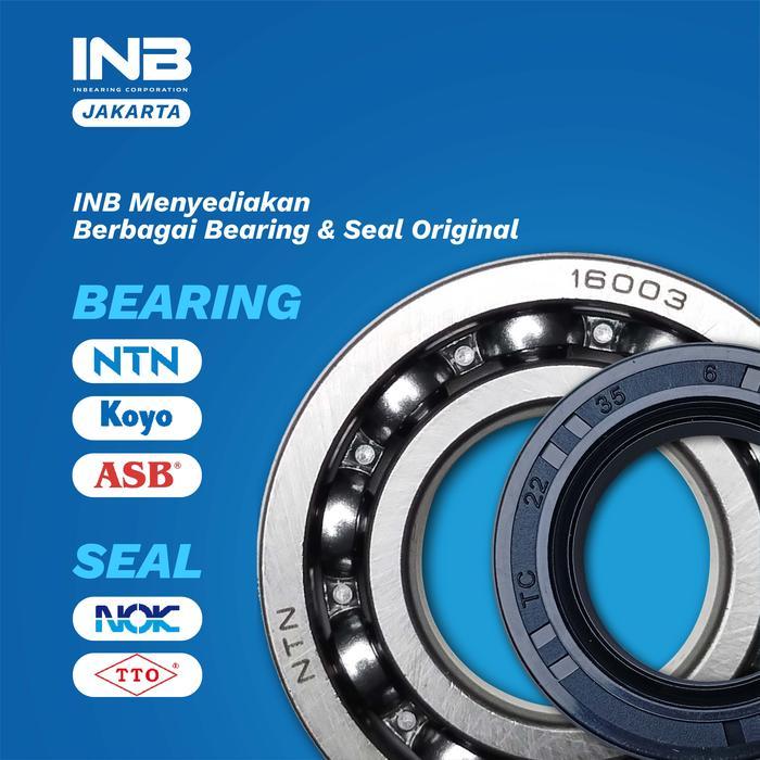 Laker Bearing 6000 zz NTN Laker As Roda Depan Belakang Sepeda Bearing Depan Kepala Bor NTN INB