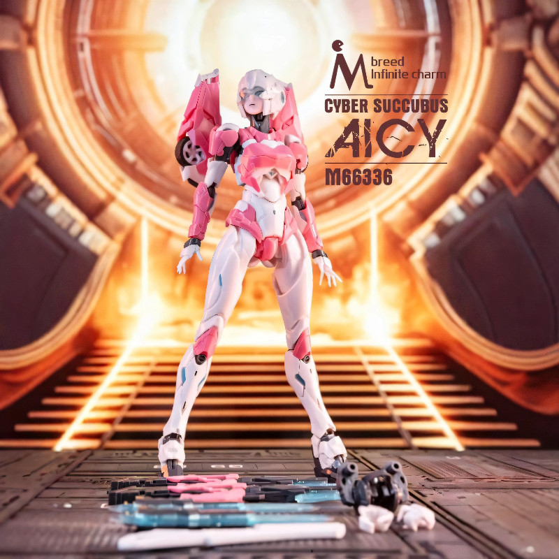 Meili Infinity M66336 17cm Arcee Transformer Assembly Model Kit Action Figures Doll Desktop Ornament