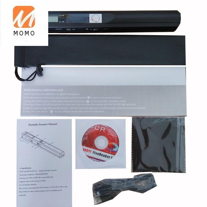 PORTABLE PHOTO SCANNER DIGITAL SCANNER 900DPI HANDYSCAN WIRELESS A4 HANDHOLD USB SCANNER PEN