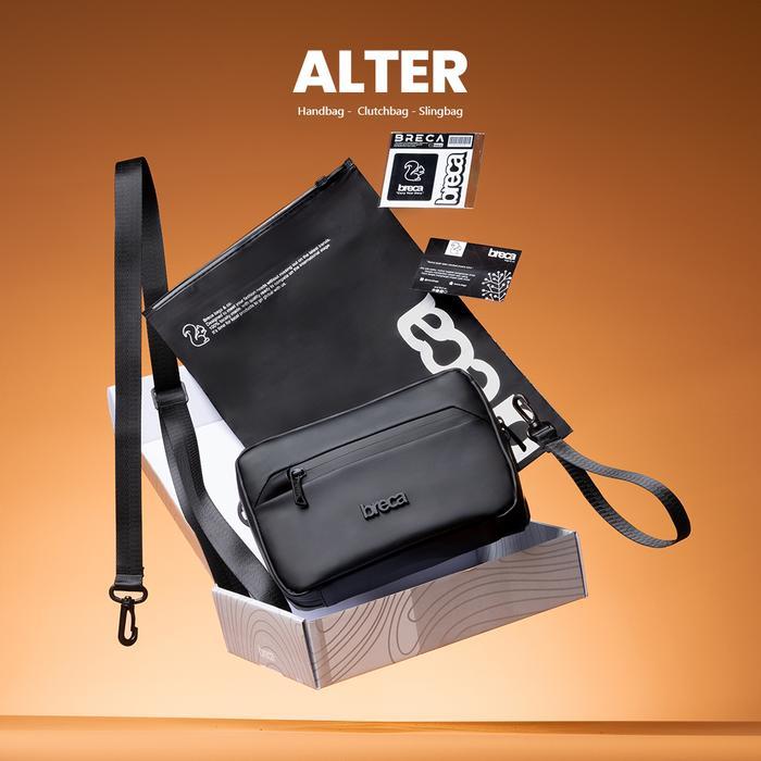 Breca - Handbag Alter tas tangan pria Tas selempang waterproof Cowok