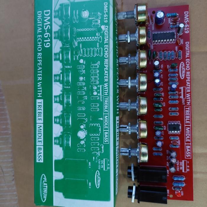 DIGITAL ECHO REPEATER WITH TONE CONTROL MIC KONTROL DMS 616 DMS616