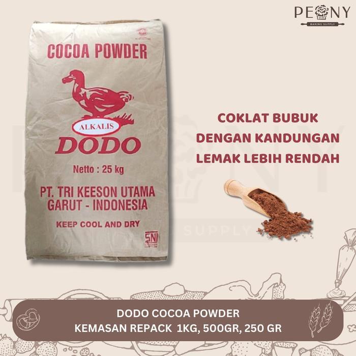 DODO COCOA POWDER / DODO COKLAT BUBUK/ COKELAT BUBUK KEMASAN ECER