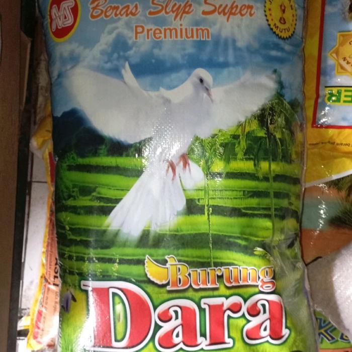 beras putih burung dara premium pulen 25 kg Rice Food