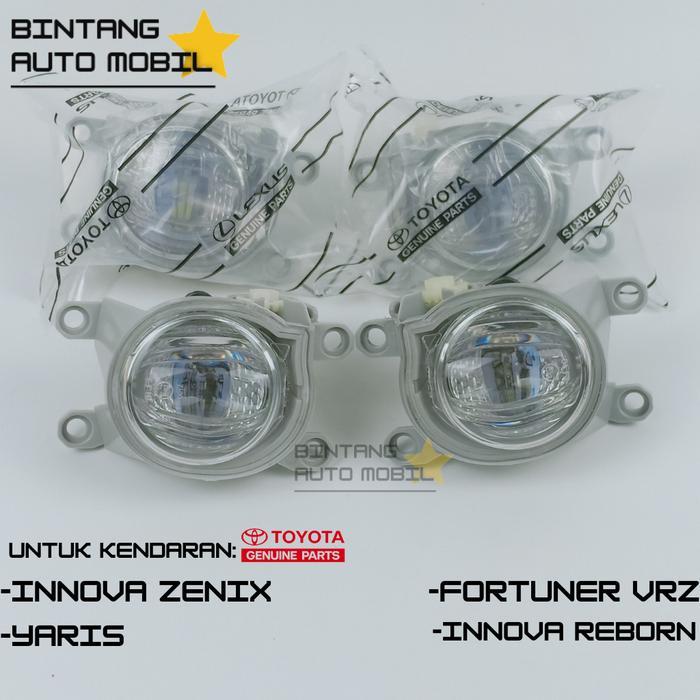 Lampu Kabut/Innova Zenix/Foglamp Led Innova Reborn/Fortuner Vrz/Yaris