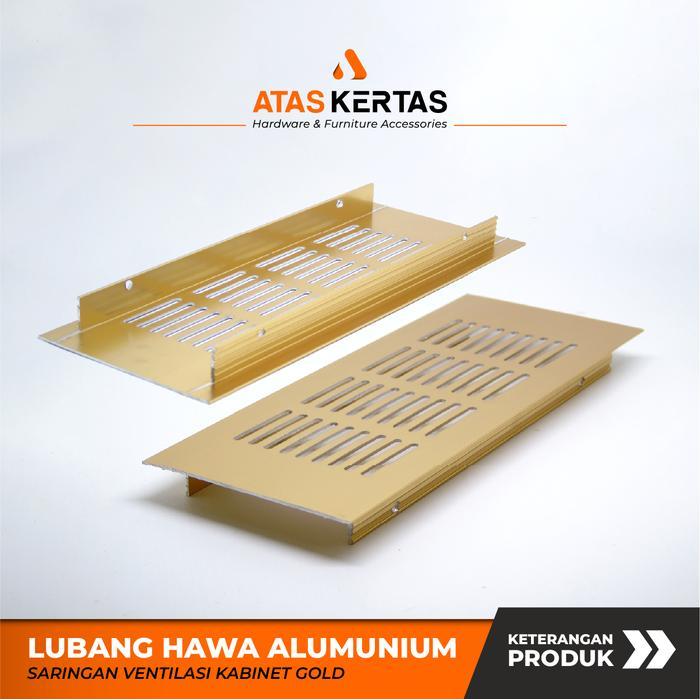 Informa - lubang hawa kitchen set aluminium ventilasi lemari kabinet kitchen gold Furniture