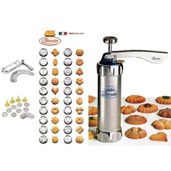 Cetakan Biskuit Maker/alat pembuat /Cetakan kue kering/Cetakan kue kering variasi