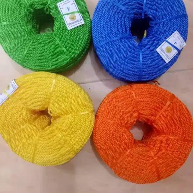 Tali Tambang Pe Atau Tali Tambang Plastik Plastik 5 Mm Terbaru !!!
