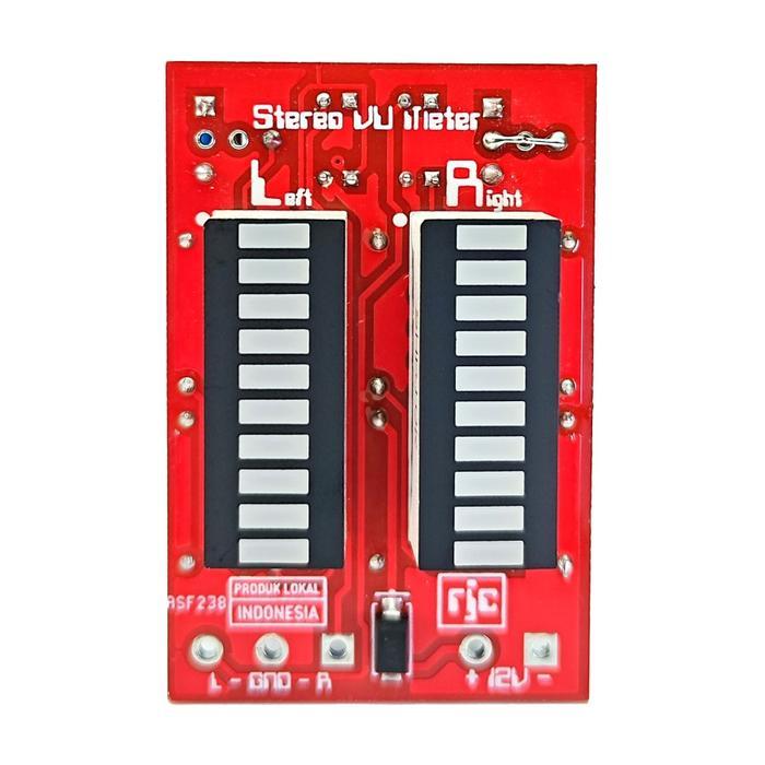 Digital VU meter Audio Level Meter Model Led Bar Stereo Sound Analizer