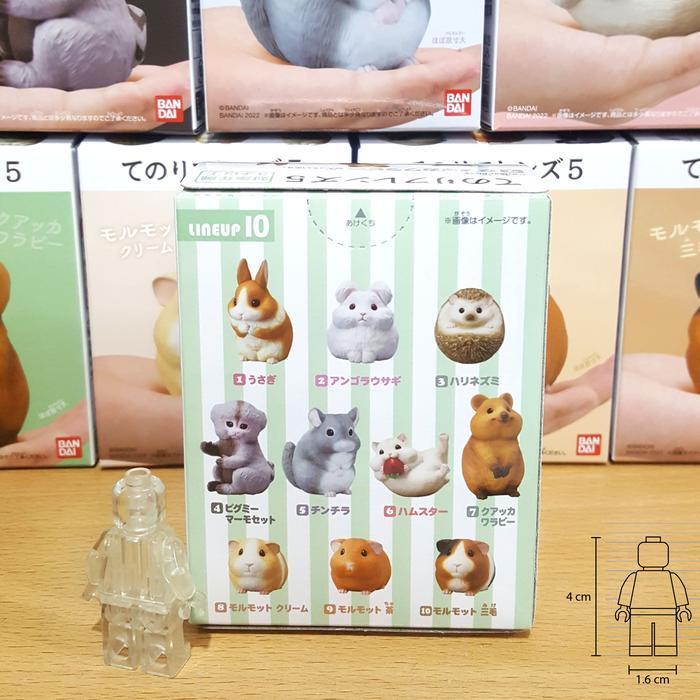 TENORI FRIENDS 5 HONYURUI SOFTVI [10/SET] SMALL MAMMALS PALM FIGURE