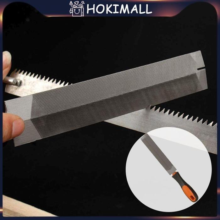 "New" Kikir Gergaji Kayu Original 6inch Kikir Gergaji Mesin Alat Asah Gergaji Kayu Kikir Besi Gepeng