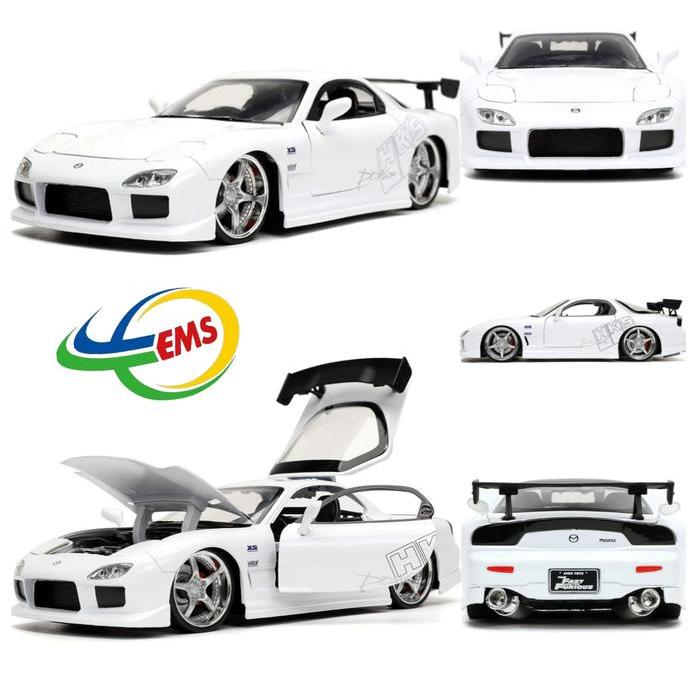 JADA - 32607 1/24 FAST & FURIOUS 1:24 1992 MAZDA RX-7 ORIGINAL QUALITY