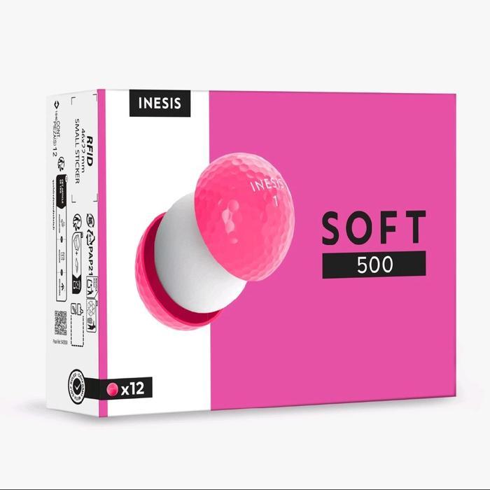 Bola Golf X12 Bola Golf Inesis Soft Ball Golf Bola Golf