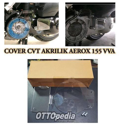 MIKA TUTUP COVER PELINDUNG CVT PULLY KIPAS NMAX OLD 2014-2019 / AEROX 155 VVA / NMAX 2020 / AEROX